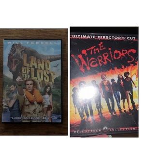 Land of the lost & the warriors dvds